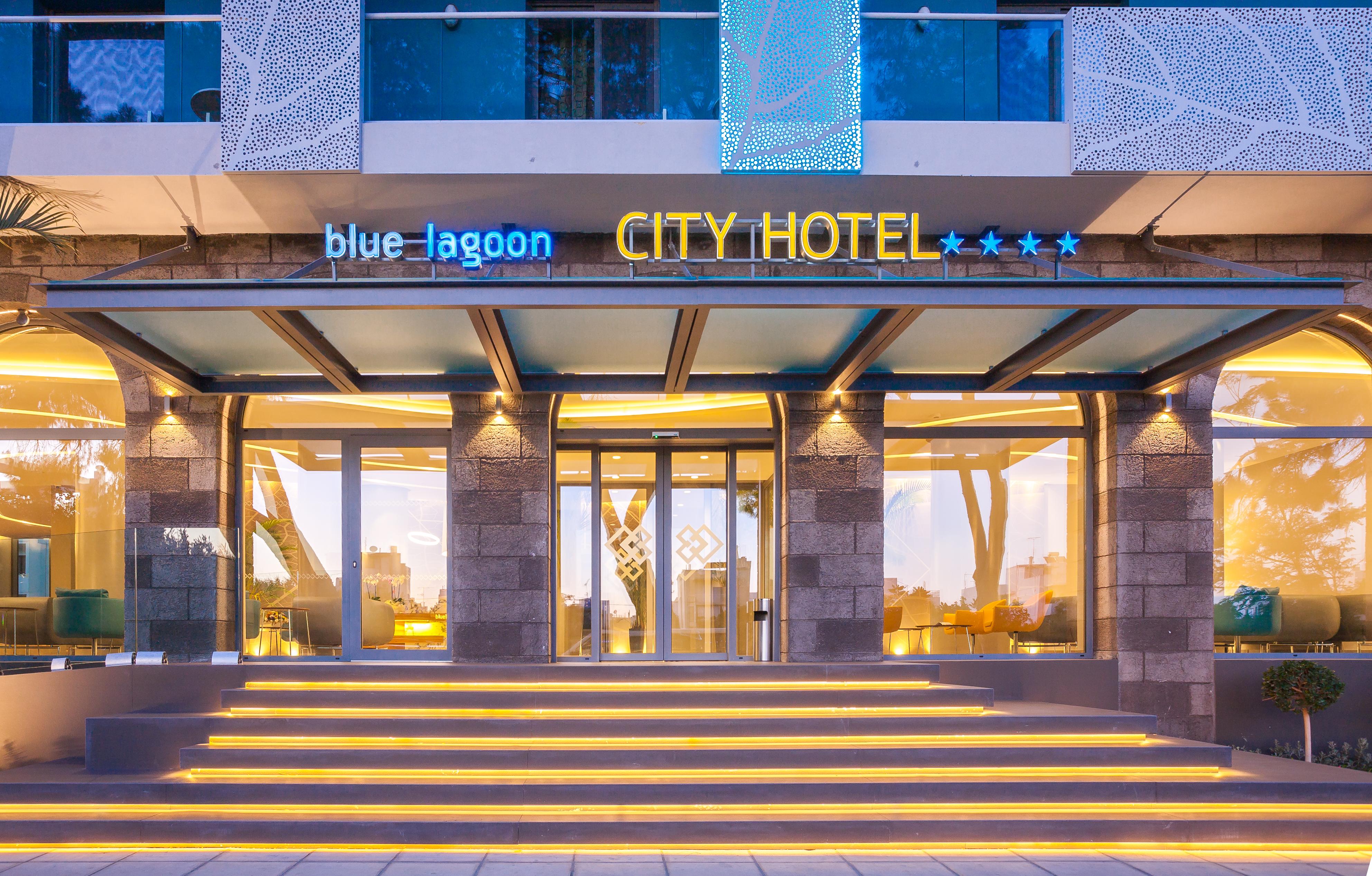 Blue Lagoon City Hotel Kos Exterior foto
