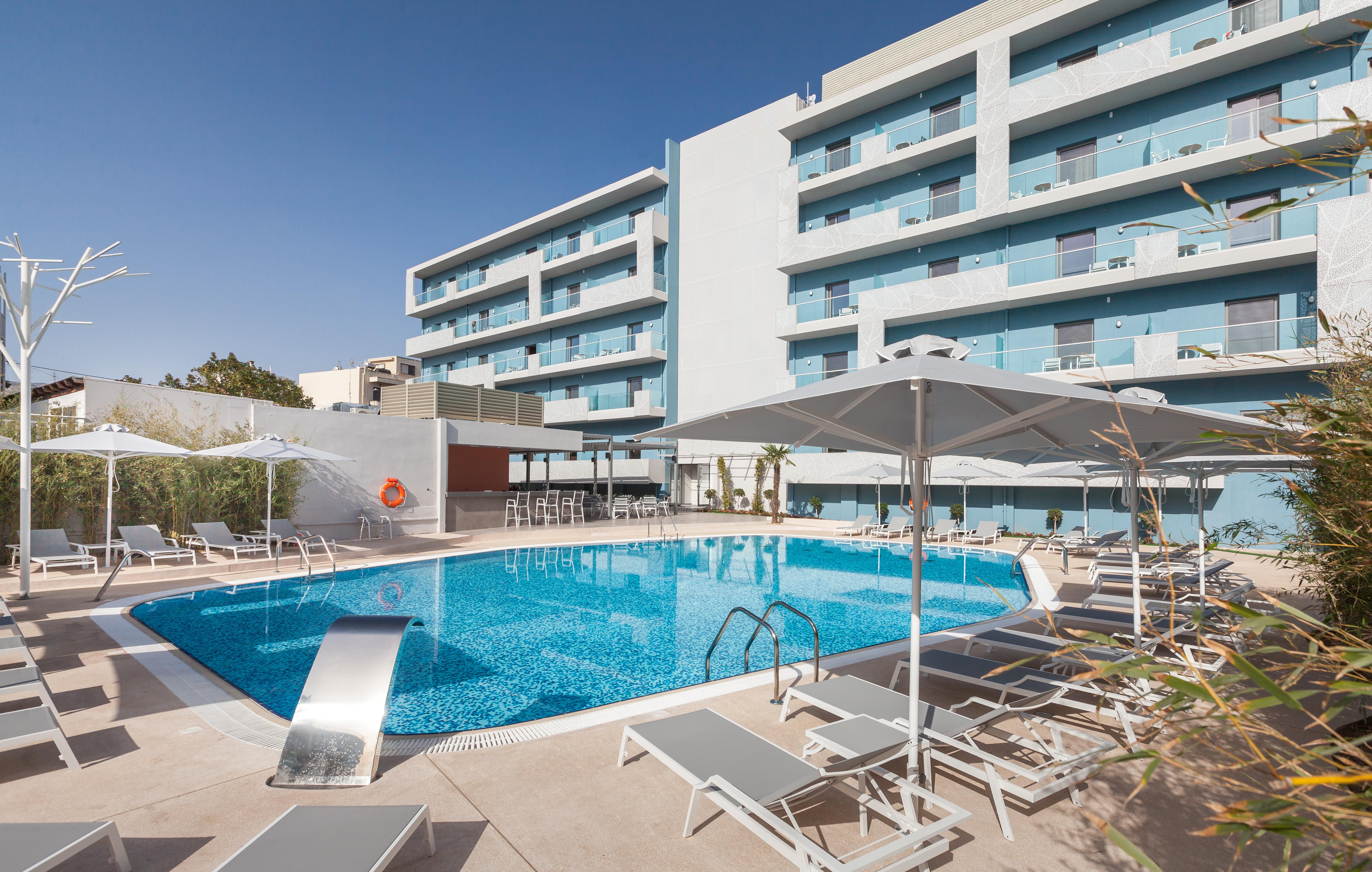 Blue Lagoon City Hotel Kos Exterior foto