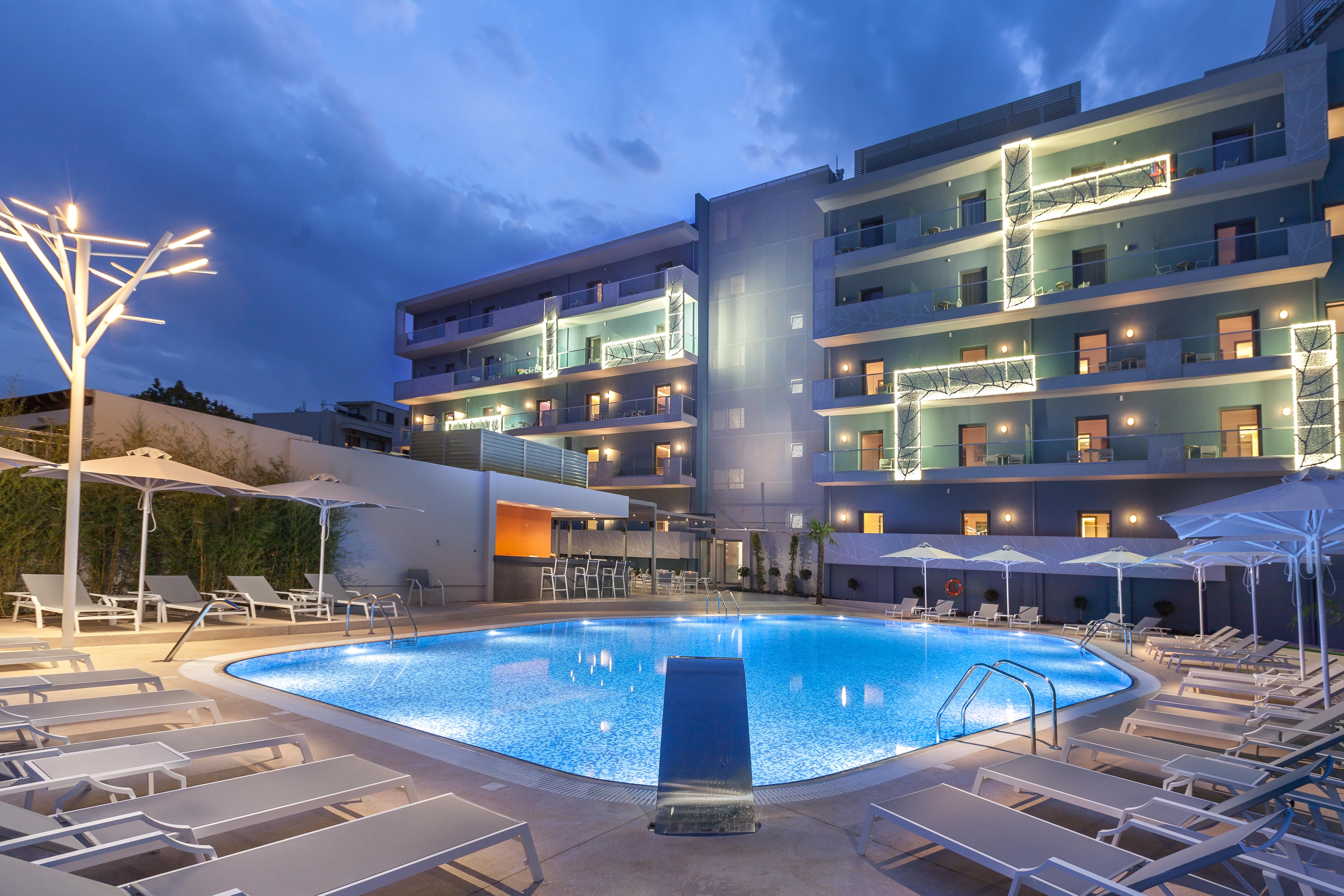 Blue Lagoon City Hotel Kos Exterior foto