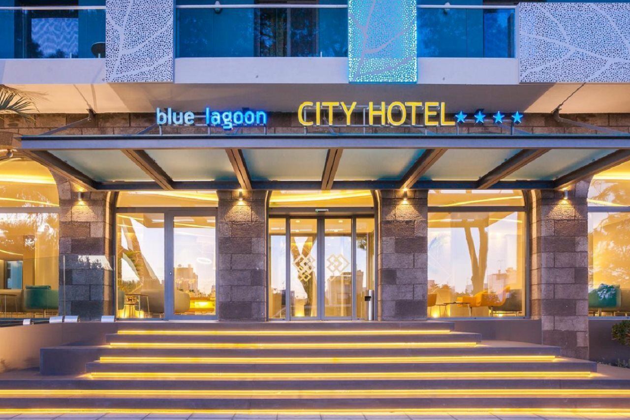 Blue Lagoon City Hotel Kos Exterior foto